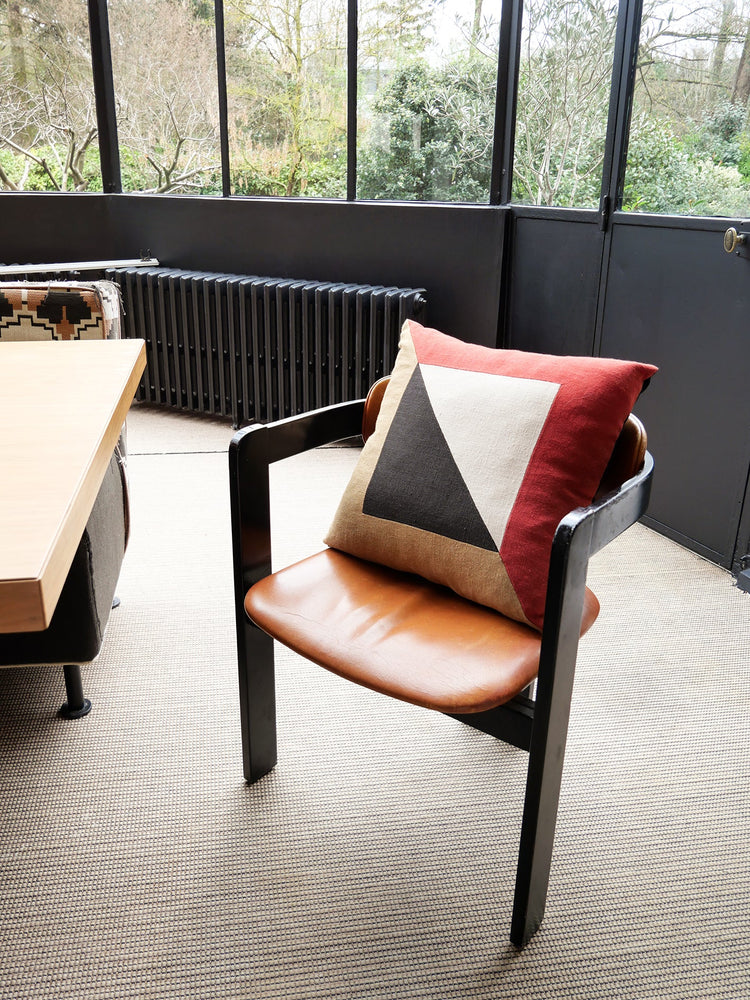 Coussin Diagonal - Café & Brique GOODMOODS ÉDITIONS