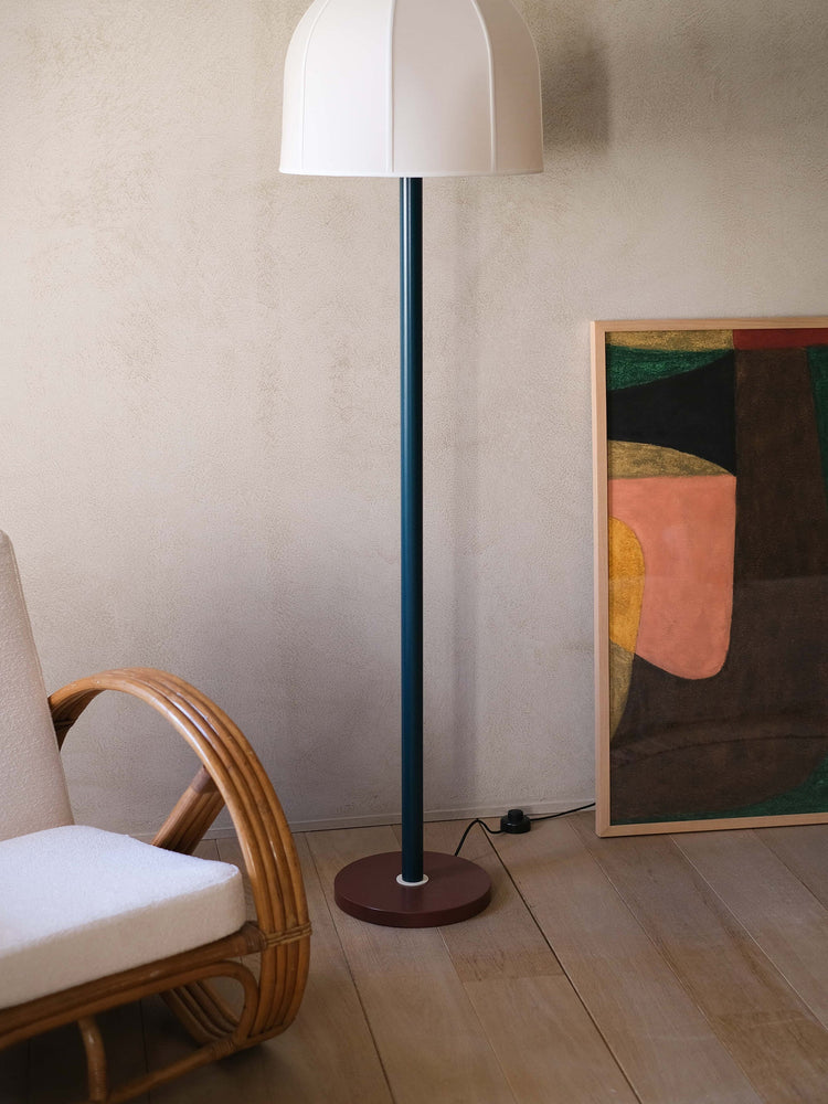 Lampadaire - Bleu Argile Bases de lampadaires GOODMOODS ÉDITIONS