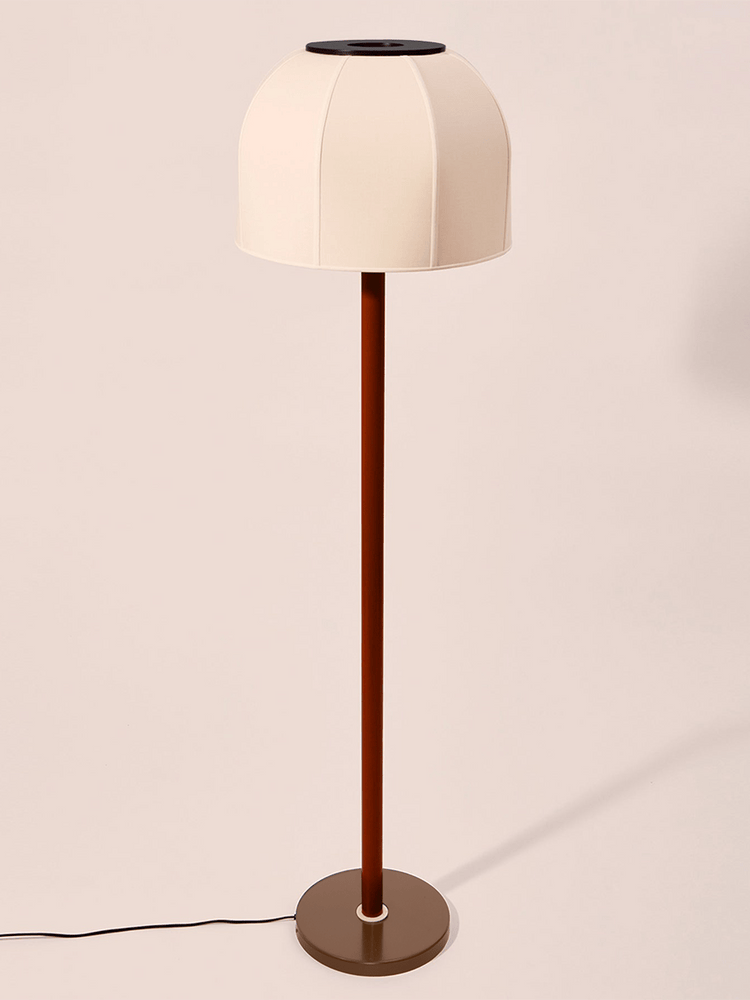 Lampadaire - Rouge Brique Lampes GOODMOODS ÉDITIONS