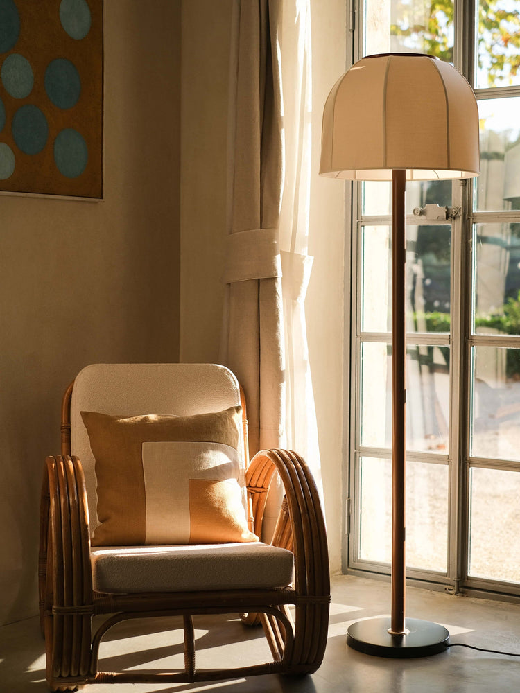 Lampadaire - Rouge Brun Lampes GOODMOODS ÉDITIONS