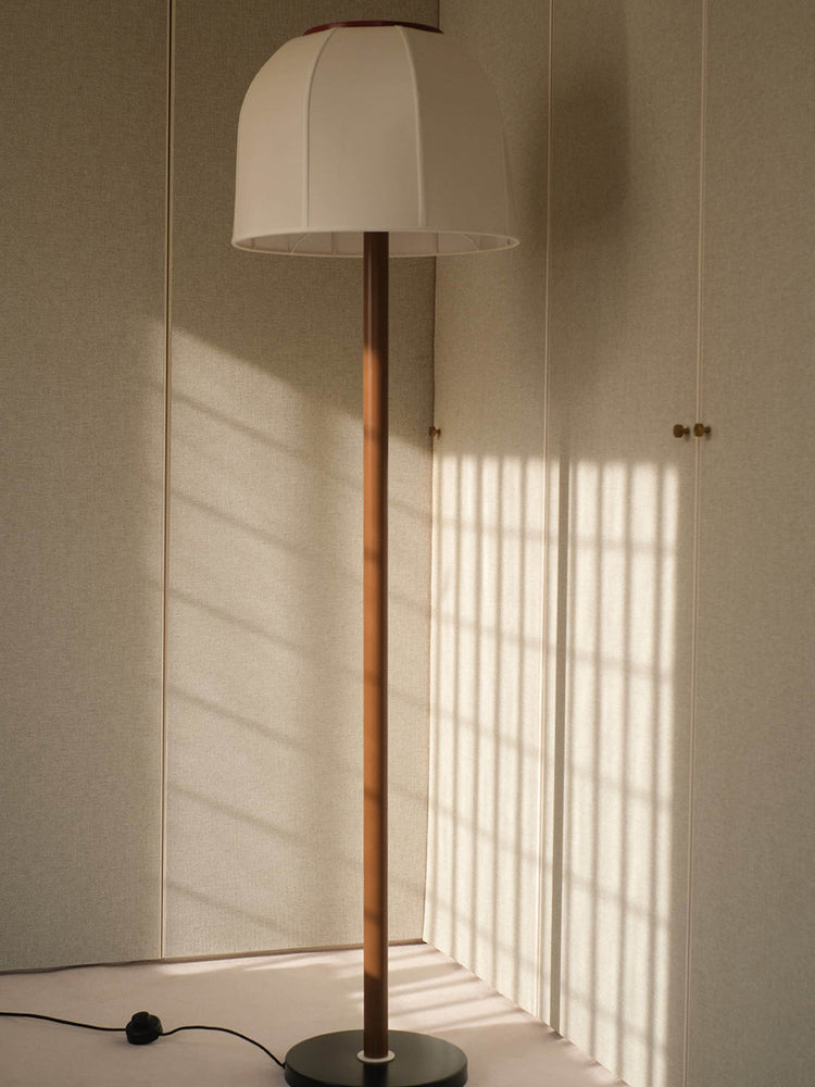 Lampadaire - Rouge Brun Lampes GOODMOODS ÉDITIONS