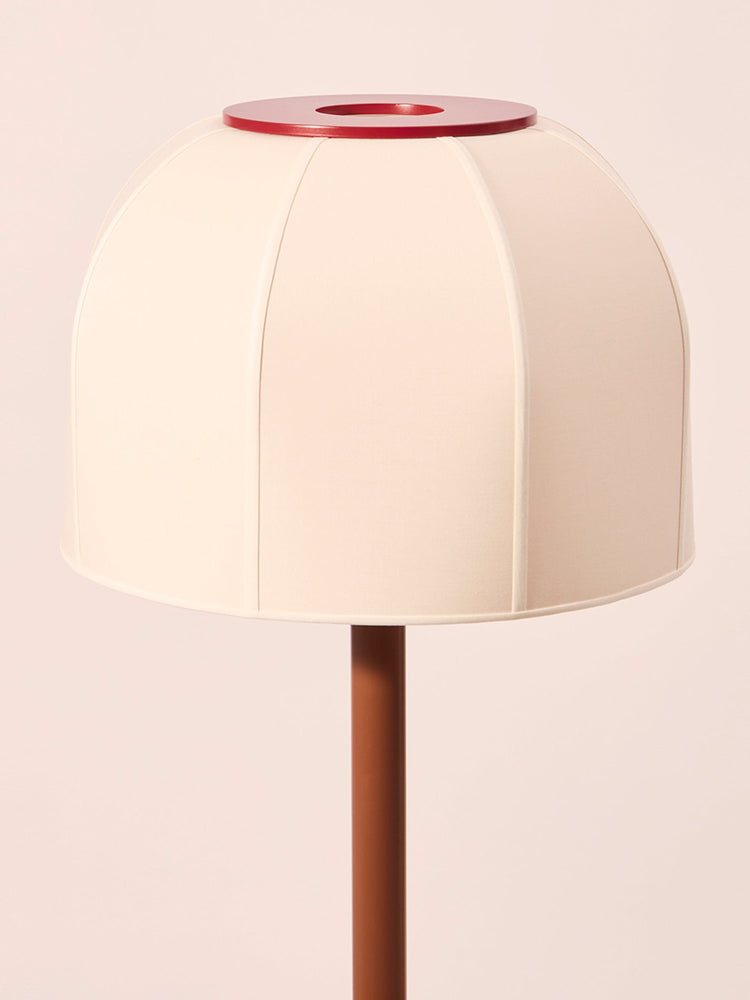 Lampadaire - Rouge Brun Lampes GOODMOODS ÉDITIONS