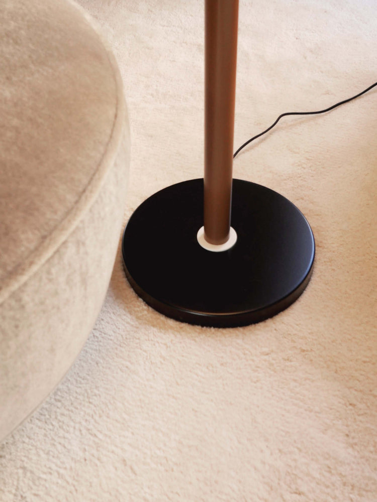 Lampadaire - Rouge Brun Lampes GOODMOODS ÉDITIONS