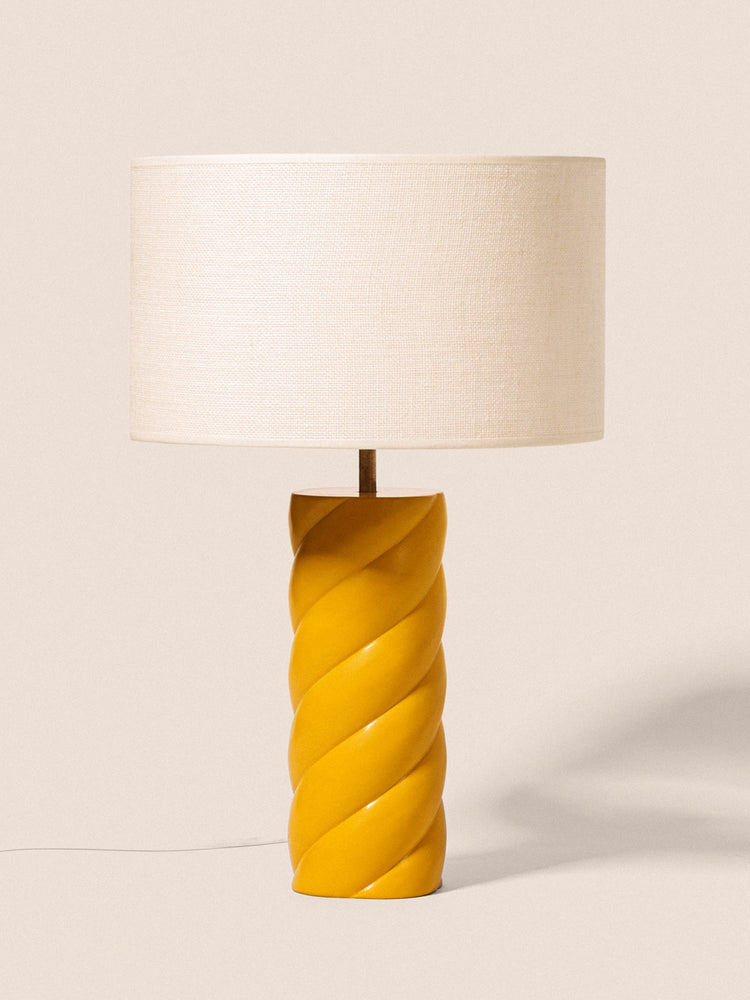 Lampe - Mimosa & Blanc Perlé GOODMOODS ÉDITIONS