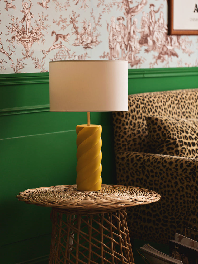 Lampe - Mimosa & Blanc Perlé GOODMOODS ÉDITIONS