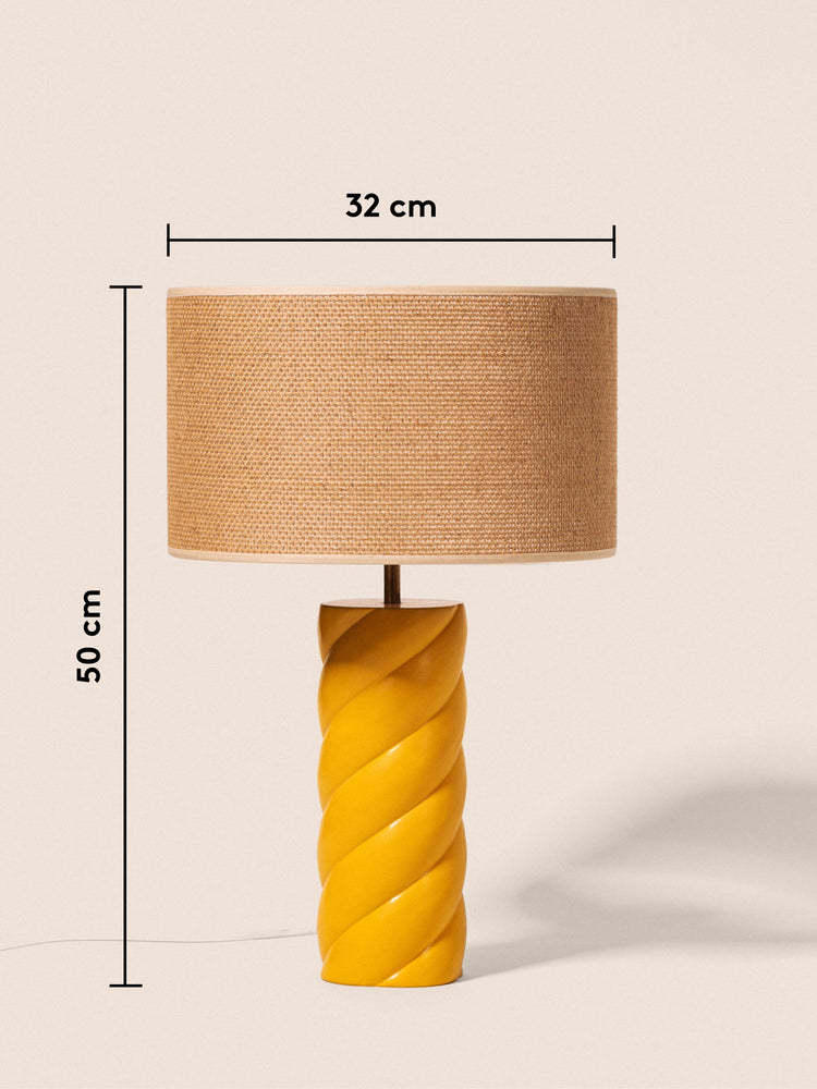 Lampe - Mimosa & Jute GOODMOODS ÉDITIONS