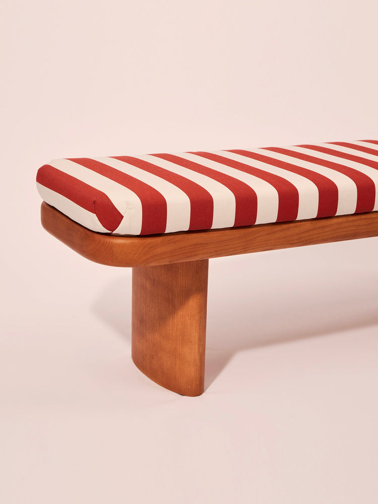 Banc - Tissu rayé Bancs de cuisine et salle à manger GOODMOODS ÉDITIONS 