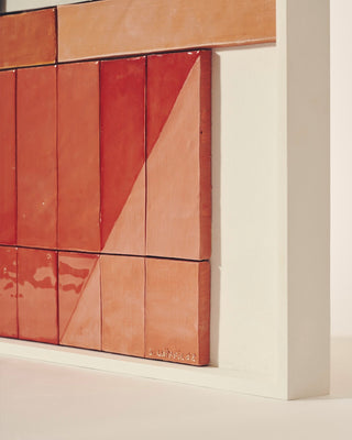 Bas relief Salle d'eau (50x70cm) Oeuvre murale Stéven Coëffic 