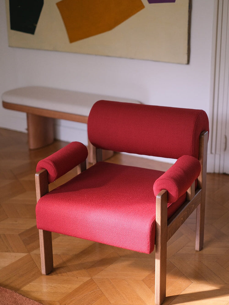 Fauteuil - Rouge Cherry Fauteuils GOODMOODS ÉDITIONS 