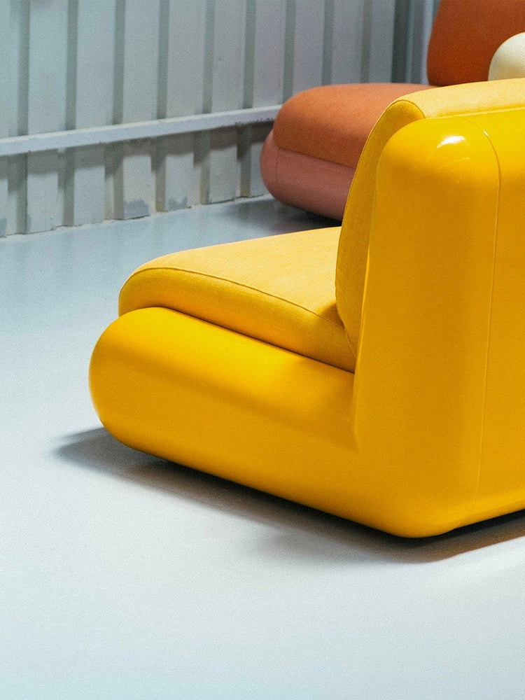 Fauteuil T4 Melon Yellow Fauteuils Holloway Li for Uma 